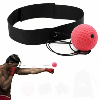 Boxerské Reflex Ball Boj Loptu Dierovanie Rýchla Lopta Pre Tréning Boxu Telocvični Cvičenie Koordinácie S Hlavovým Oblúkom Zlepšiť Reakcie