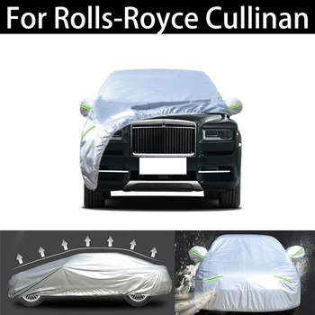 Pre Rolls-Royce Cullinan auto Kryt, odolný proti otrasom, prachu Vonkajšie Vnútorné UV Snehu Odolný proti Slnku, dažďu nepremokavé zdravas kryt pre auto