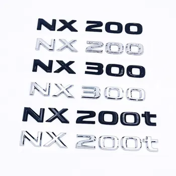 Pre Lexus prerobit zadný kufor chvost výtlak labal auto samolepky RX270 RX300 RX350 RX450h RX200T RX450hL číslo zdobia obtlačky