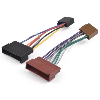 Autorádio ISO Kábel Adaptéra Zapojte Postroj Konektor pre ford KA, Focus MK1 Escort MK5 MK4 Tranzitu pre LINCOLN