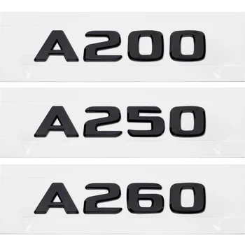 ABS Plast A200 A250 A260 batožinového priestoru Zadné Logo Odznak Znak Nálepky Na Mercedes Benz Triedy W168 W169 W176 W177 Auto Príslušenstvo