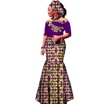 Africké Ankara veľké veľkosti strán šaty Afriky vytlačené dámske šaty Ankara oblečenie Afriky nepremokavého národnej oblečenie