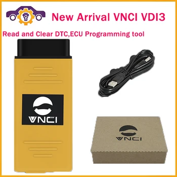 2023 Najnovšie VNCI VDI3 Compatibel s SAIC Skupiny ,Podporu doip a CANFD Komunikovať a EV ,HEV Modely ECU Proframming Nástroj