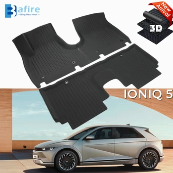 BAFIRE Nové 3D Rohože Pre Hyundai IONIQ 5 2022 Vlastné Podlahové Vložkou batožinového priestoru Mat Plne Obklopený Footpads Nepremokavé Non-Slip