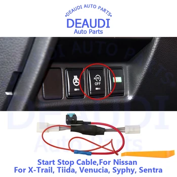 Pre Nissan Slyphy X-Trail Tiida Venucia Smart Auto Canceller Automatický Štart / Stop Motora Kvapiek Prístroj Vypnúť Zapojte Kábel