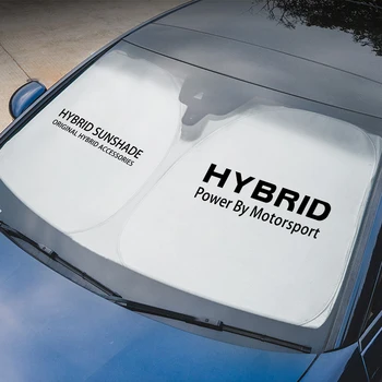 Pre Toyota CHR Prius Auris Yaris Hybrid Corolla čelného skla Kryt Skladacia Anti-UV Slnečník Auto čelné Sklo Auta, Príslušenstvo