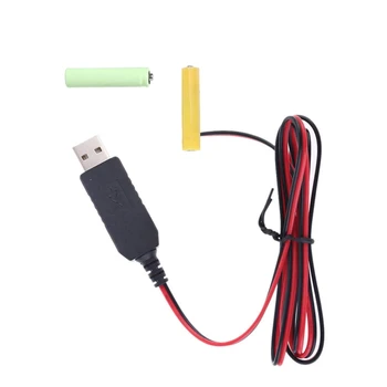 USB 5V na 3V AAA Eliminators USB Napájací Kábel pre Diaľkové Ovládanie L41E
