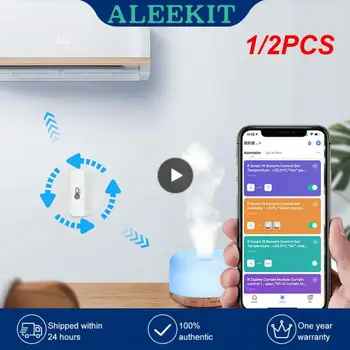 1/2KS Tuya Smart Wifi Teplota A Vlhkosť, Senzor Vnútorný Vlhkomer Radič Monitorovanie Alexa Domov