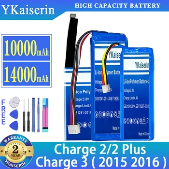 YKaiserin Batérie Pre JBL Charge 3 Charge3 2015 2016/ Charge2 2 Plus 2Plus/ Poplatok Bluetooth Reproduktor Batterij + Bezplatné Nástroje