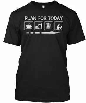 Žeriav Prevádzkovateľ Plán Na Dnes - Tee T-Shirt