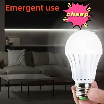 Led Núdzové Svetlo LED Žiarovka E27 Led Lampa 5W 7W 9W Nabíjateľná Batéria, Osvetlenie, Lampy, Vonkajšie Osvetlenie Bombillas Baterka