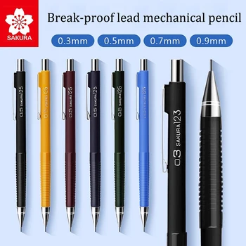 1pcs SAKURA ako 0,3/0,5 mm Mechanická Ceruzka XS-12 Break-dôkaz Viesť Komické Ručné Kreslenie Perom Dizajn pre Študentov Papiernictvo Roztomilý Ceruzky