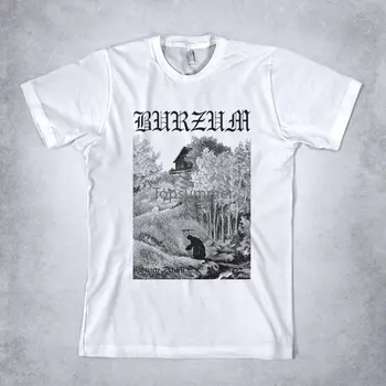 Burzum T Shirt Svarte Dauen Burzum Tričko Black Metal Tričko Pánske Dámske Tričko Burzum(2)