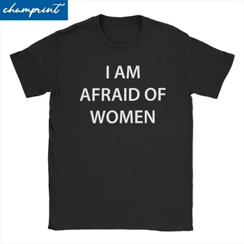 Muži Ženy T-Shirt obávam sa, že Ženy, Zábavné Retro Čistá Bavlna Tričká Krátky Rukáv T Košele Crewneck Oblečenie Darček k Narodeninám