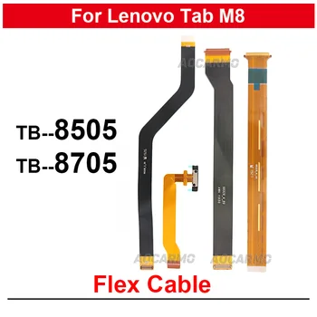 Na Kartu Lenovo M8 TB-8505 TB-8705 LCD Obrazovka Pripojenie k základnej Doske Doske Flex Kábel A Klávesnice Kontakt Flex Opravy Dielov