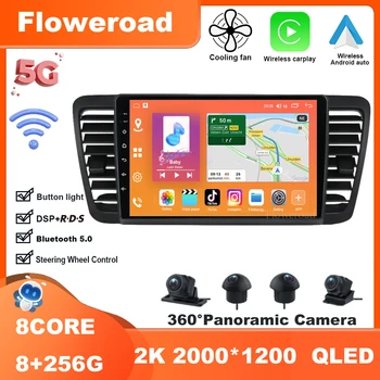 9 Palcový Android 13 Pre Subaru Outback 2003-2009 Rádio TMultimedia Video Prehrávač, Navigácia stereo GPS Carplay Auto BT5.0 5GWiFi