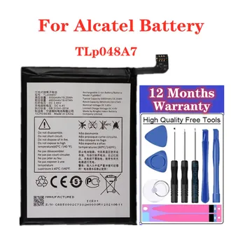 Vysoká Kvalita 5000mAh Alcatel TLp048A7 Batérie + Nástroje