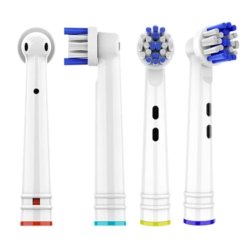 Náhradné Kefky Hlavy Kompatibilný s OralB Braun, Odborná Elektrická Kefka Hlavy Precision Clean Náplne pre Ústne B