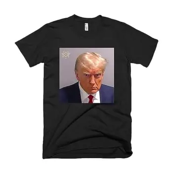 Trump 2023 Mugshot T-Shirt Zábavné A Kreatívne Trump Hrnček Výstrel T Shirt Trump 2023 Mugshot Košele Pre Dospelých, Mládež Trump Cos Darček