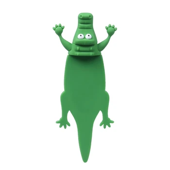 Vtipné Skoncovala Zvierat Záložku Noctilucence Svetlo Alligator Záložky Pre Deti, Dievčatá, Chlapcov, Mužov, Ženy, Trvanlivé