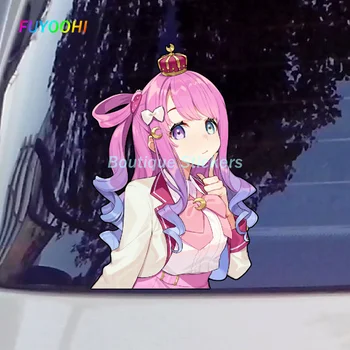 FUYOOHI Exteriér/Ochrana Boutique Nálepky Roztomilé Anime Graffiti Krásne Dievča Obtlačky Nepremokavé Auto Nálepky