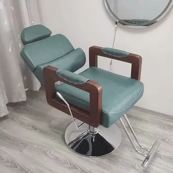 Holičstvo stoličky vlasy salon špeciálny účes stoličky moderný jednoduchý high-grade perm stoličky kaderníctvo sedadla