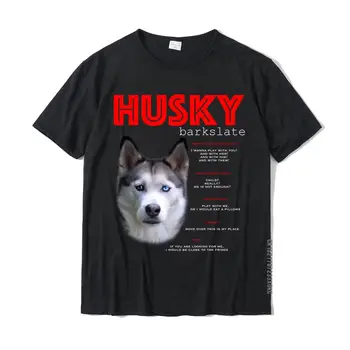 Vtipné Sibírsky Husky Preložiť T-Shirt Rodiny Bavlna Muž Topy Tees Osobné Populárne Top T-Shirts