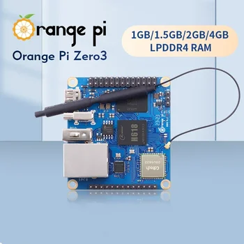 OrangePi Orange Koláč Zero3 Quanzhi H618 žetónov so štyrmi pamäte špecifikácie k dispozícii Rozvoja rada microcontroller