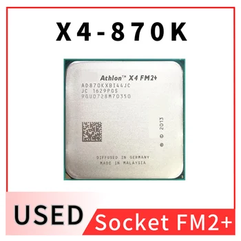 Athlon X4 870K X870K Box s chladičom FM2+ Quad-Core CPU na 100% správne Desktop Procesor