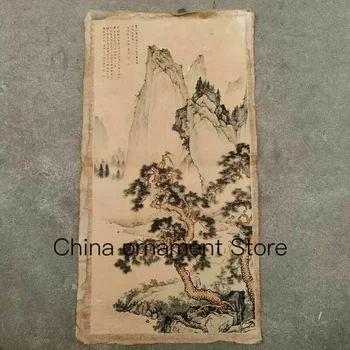 Starej Čínskej kaligrafie Prejdite maľovanie Ručne Maľované 