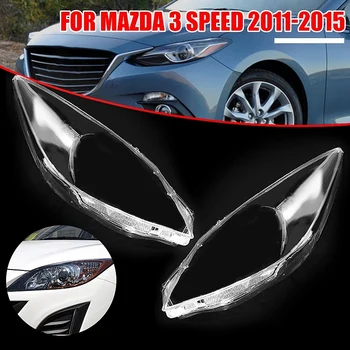 Auto Svetlometov Kryt Objektívu Shell Náhrada Za Mazda 3 Rýchlosti 2011 2012 2013 2014 2015, Bočné