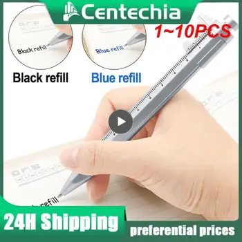 1~10PCS Multifunkčné Strmeň pero Guľôčkové 0,5 mm guľôčkové pero Gélový Atrament, Pero Vernier Strmeň Roller guličkové Pero, Tvorivosť