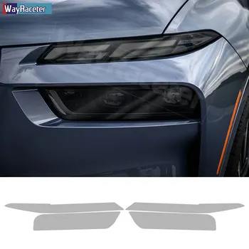 2 Ks Auto Svetlometu Ochranný Film Transparentné Dymové Black TPU Nálepka Pre BMW X7 2022 Facelift 2023 G07 M50 M60i Príslušenstvo