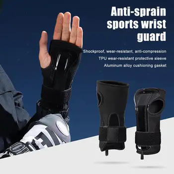 1Pair Lyžiarske Zápästie Podporu Výstroj Ochrana Rúk Navi Palm Pad Chránič Snowboard, Skate Chránič Muži Ženy