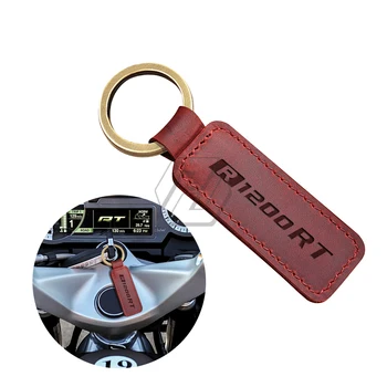 Pre BMW Motorrad R1200RT R1200 RT Motocykel Keychain Skutočné Cowhide Krúžok na kľúče
