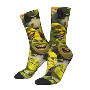 Shrek Ponožky Harajuku Super Mäkké Pančuchy celú Sezónu Ponožky Príslušenstvo pre Unisex Narodeninám