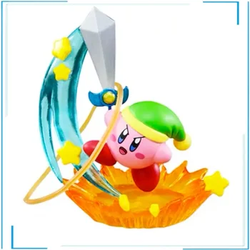 Kirbyy PVC Rôzne Štýly Roztomilý Kreslený Znaky Anime Anime Postavy Deti Brinquedos Ploche Ornament Dovolenku Dary