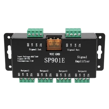 SP901E LED Pixel WS2812B WS2811 SPI Signálu Zosilňovač Opakovač Pre WS2813 SK6812 WS2815 WS2801 SK9822 Atď Všetky RGB