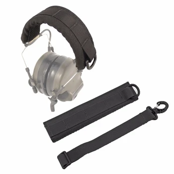 Vonkajšie Modulárny Headset Kryt Molle hlavový most pre Všeobecné Taktické chrániče sluchu Mikrofón Lov, Streľbu Kryt Slúchadiel