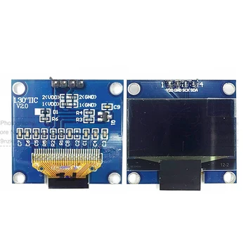 1.3 Palcový OLED Modul 128X64 Displeja Biela/Modrá 4Pin IIC 7Pin SPI 1.3 Palcový LCD Displej Režim CH1116 Ovládač