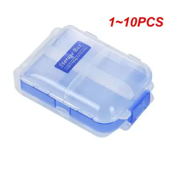 1~10PCS Organizátor Pilulku Box Vlhkosti-dôkaz Zapečatené Multi-pack Úložný Box Cestovné Kontajner Týždenný Pillbox Medicíny Tablet