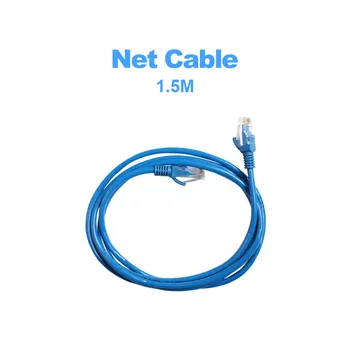 1,5 m CAT5e RJ45 Ethernet Káble 8Pin Konektor Ethernet Siete Internet Kábel usb Kábel Drôt Line Blue Rj 45 CAT5e Lan