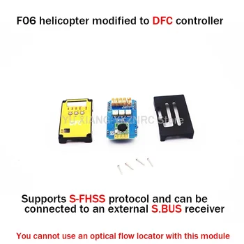 YU Xiang F06 RC Vrtuľník upravené na kontrolu letu auta DFC radič DIY môže byť externe pripojený k SBUS prijímač Časti