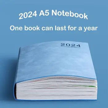 Do Zoznamu Agendy 2024 A5 Notebook Robenie Si Poznámok Čas Organizátor Plánovač Denník Notebook Diár Týždenný Mesačný