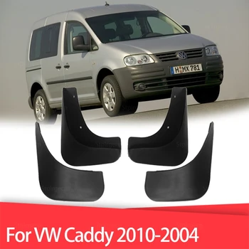 Tvarovaná Blato Klapky pre Volkswagen VW Caddy 2010-2004 Mudflaps Splash Stráže Blato Klapka Predné Zadné Blatníky