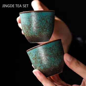Vintage Domácnosť, Keramických Teacup Prenosné Master Meditácie Pohár Tradíciu Čaj Nastaviť Dodávky Čínsky Pohár Boutique Teaware