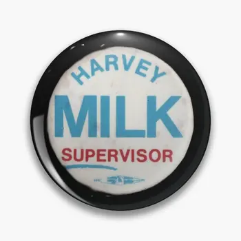 Harvey Milk Pre Správcu Tlačidlo Soft Tlačidlo Pin Golier Brošňa Kovové Zábavné Milenca Roztomilý Kreslený Ženy Dekor Módne Šperky