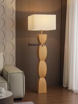 Podlahová Lampa Retro Zen Bed & Breakfast Obývacia Izba Štúdia Čaj Spálňa Tvorivé Posteli Vertikálne Lampa Na Čítanie
