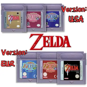 Zelda Hra, Kazety 16 Bit Herné Konzoly Karty VOP pre Oracle Vekové kategórie DX Odkazy Prebudenie Nostalgické Herné Kolekcia Kariet