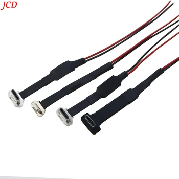 JCD 1PCS FPC Flexibilný Kábel 2pin 3pin R1 Typ-C Bezdrôtové Nabíjanie Pre Android Apple Dešifrovanie Plus Zvárací Drôt